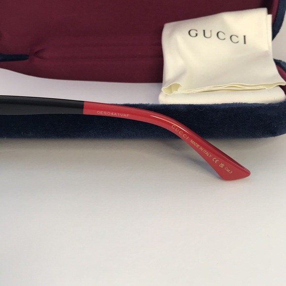 💯 - New Authentic Gucci Dark Grey Polarized Square Men's Sunglasses GG0404S … - Picture 12 of 13
